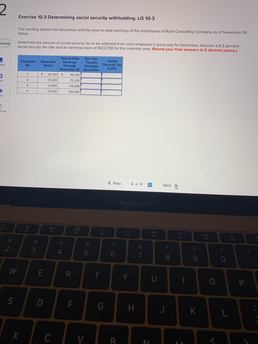 10-2 During one week, four production employees of Morgan Manufacturing Company worked