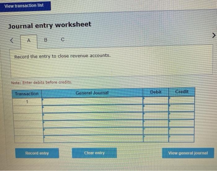 LO P1, P2 These Income Statement columns from a 10-column work sheet