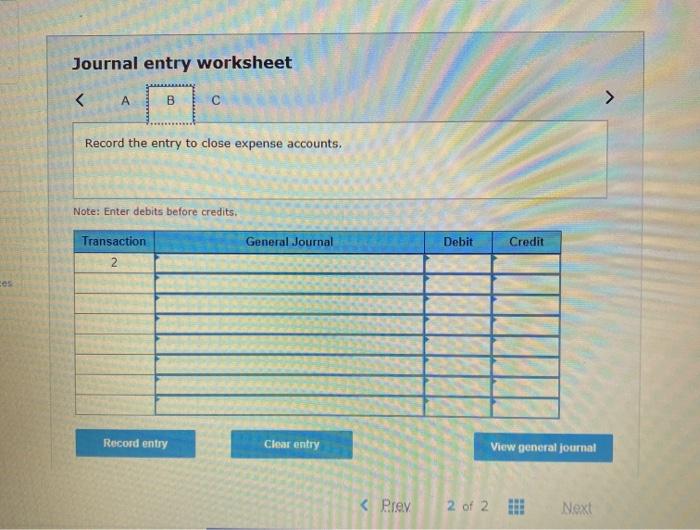 are for Brown's Bike Rental Company Debit Credit 130,000 Account Title Rent