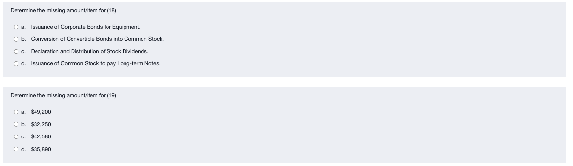 for $34,440 (assume gain or loss is ordinary). 4. Paid dividends of