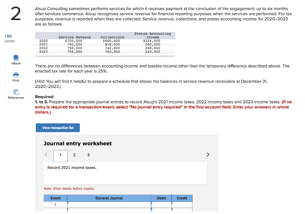  2 Alsup Consulting sometimes performs services for which it receives payment