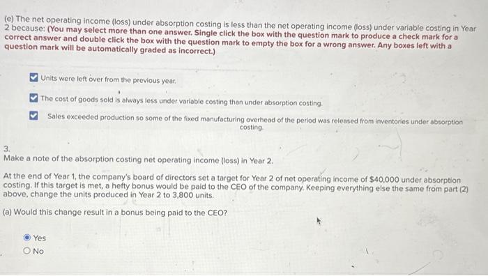 should get the correct answers to the following questions. (a) What is