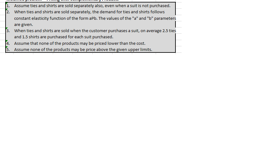 Please show in this form with formulas and Solver. Everything is appreciated