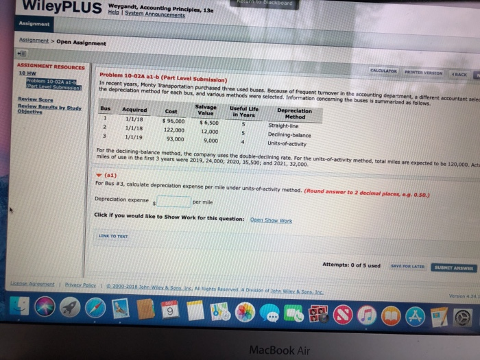  Please help with this problem Weygandt, Accounting Principles, 13e Help I