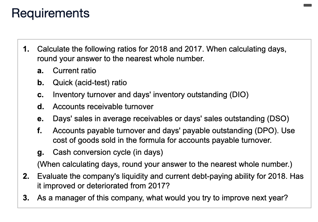 statements of Big City News, Inc., include the following items: (Click the