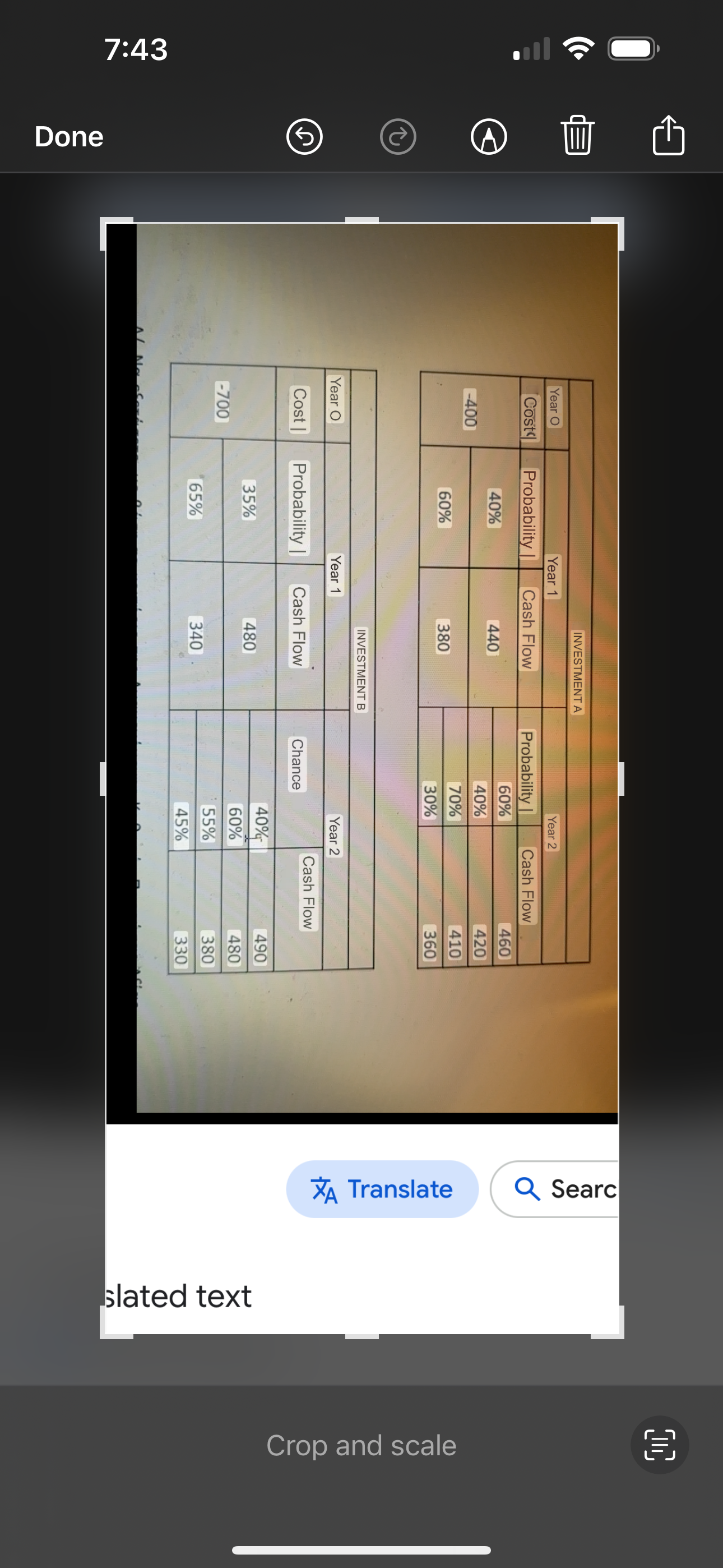  ABC is considering two mutually exclusive investment projects which have a