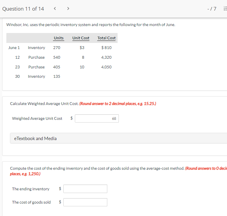 Need help please Windsor, Inc. uses the periodic inventory system and reports