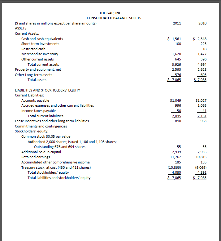 fiscal year ended January 29, 2011; 52-week fiscal year ended January 30,