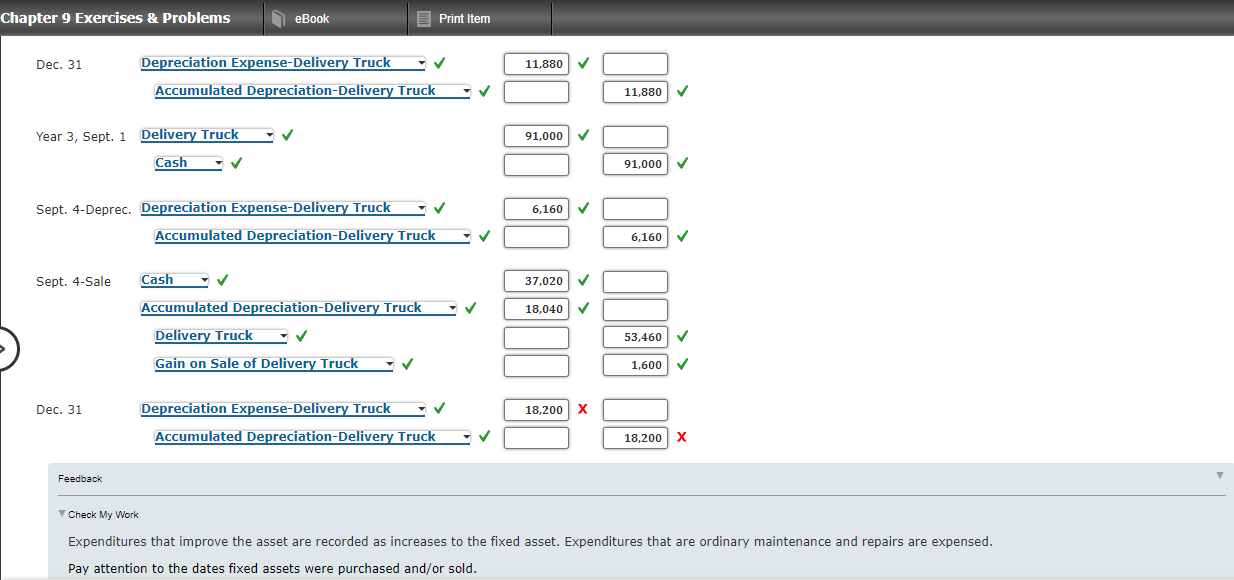 Robinson Furniture Co. during a three-year period. All are related to the