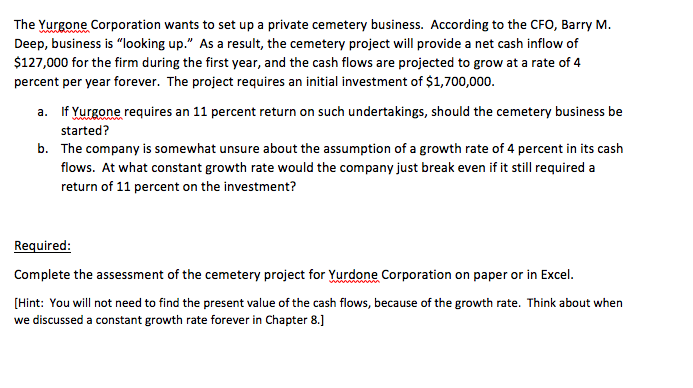  Please include the answer on an excel spreadsheet with step by