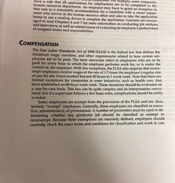  there are three questions located under the case study: three scenarios