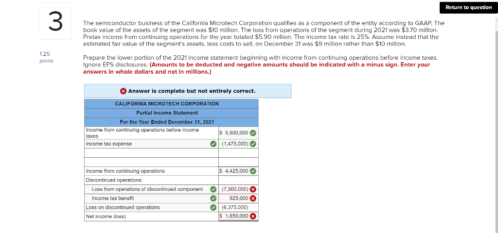 please solve the incorrect answer and show me the steps how did