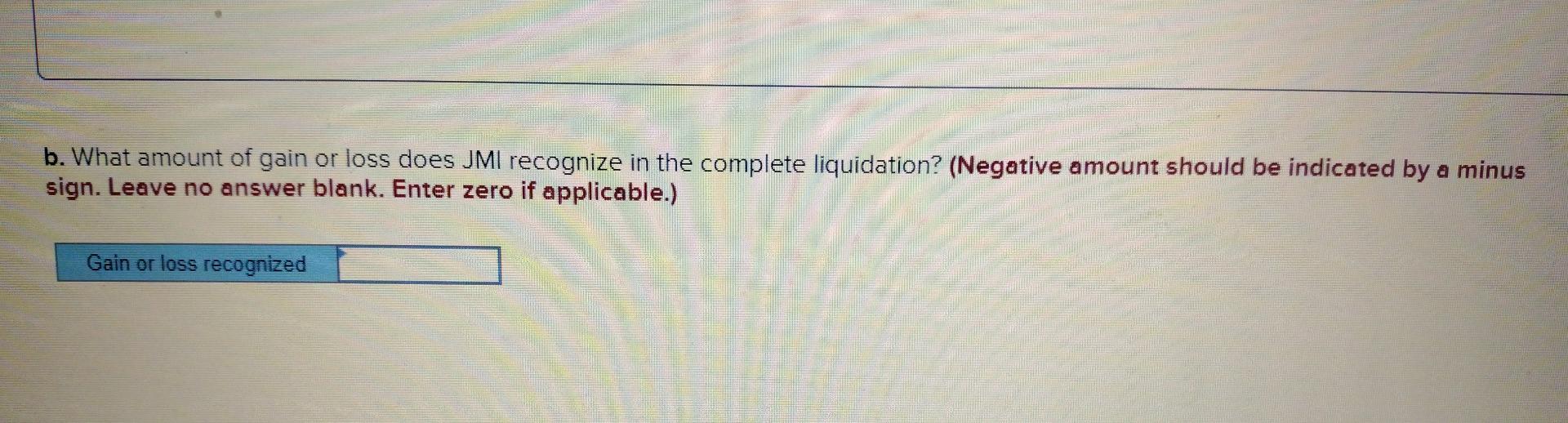 information applies to the questions displayed below.) f3 Jefferson Millinery Inc. (JMI)