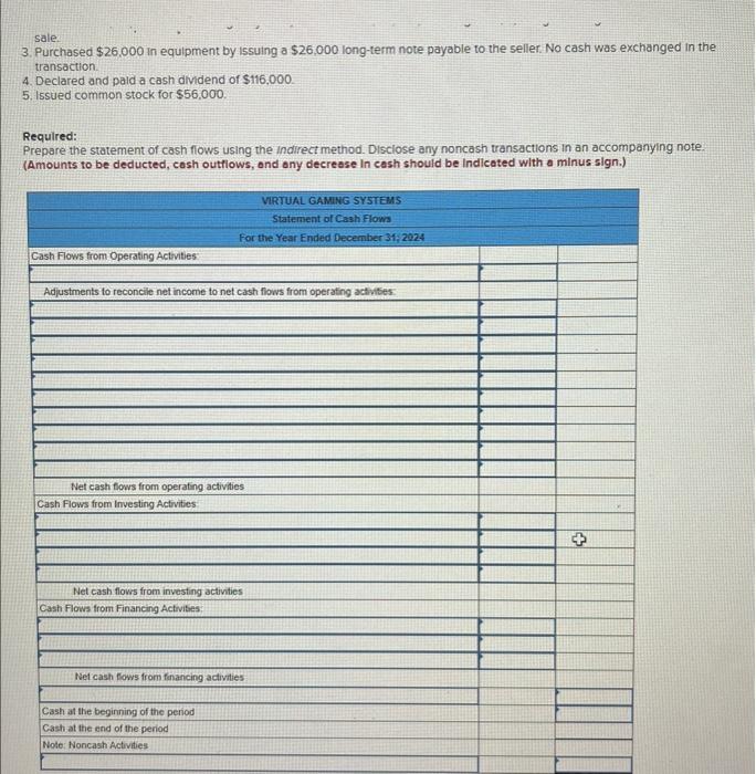 Systems are provided. Additional informetion for 2024 : 1. Purchased additional investment