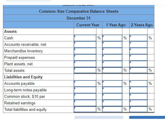 Ago } & \multicolumn{2}{|c|}{2 Years Ago } \\ \hline \multicolumn{7}{|l|}{ Assets }