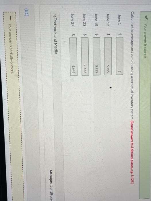 Jeters Company reports the following for the month of June. Date Explanation