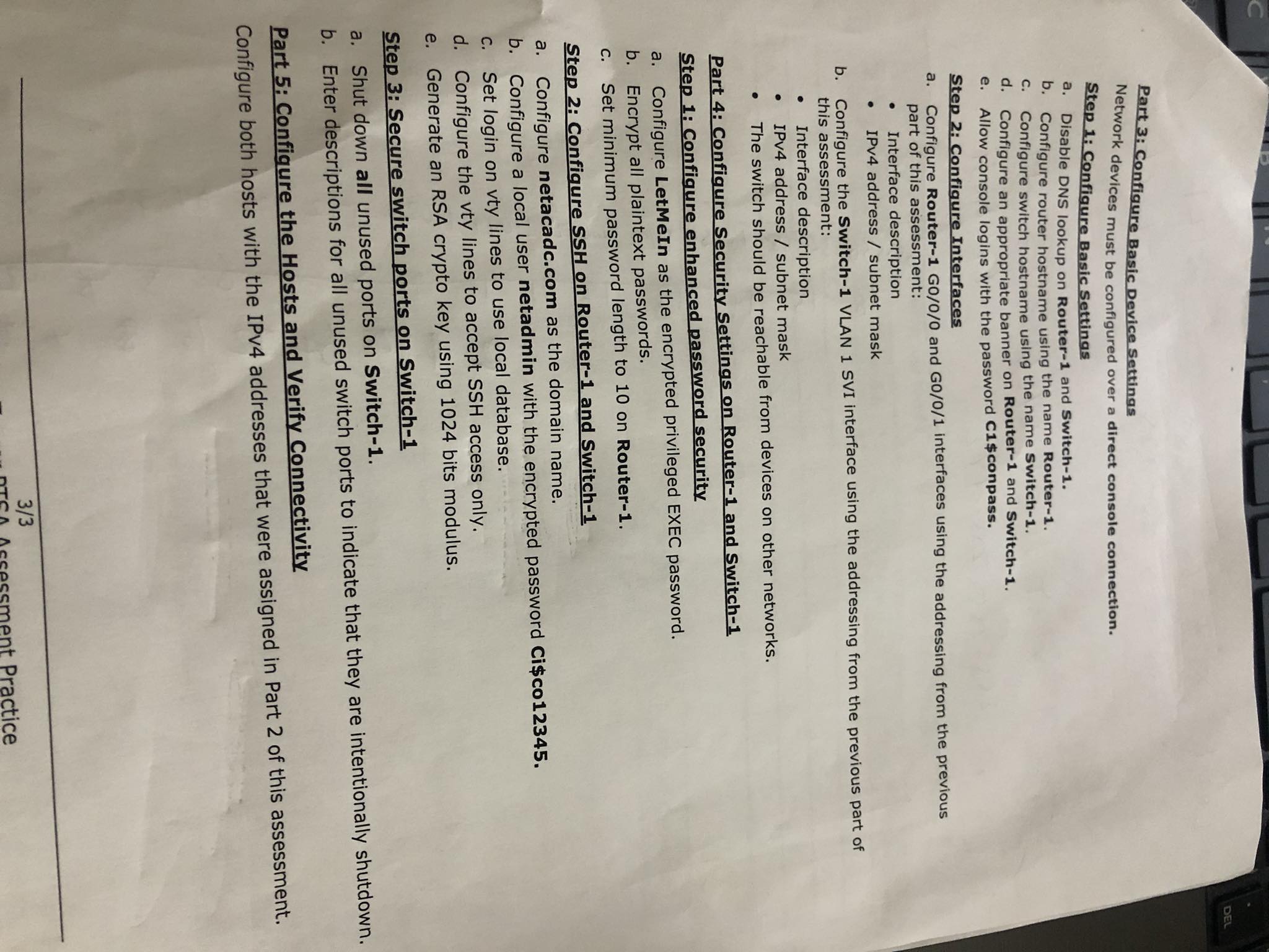  Device Names TableA few things to keep in mind while completing