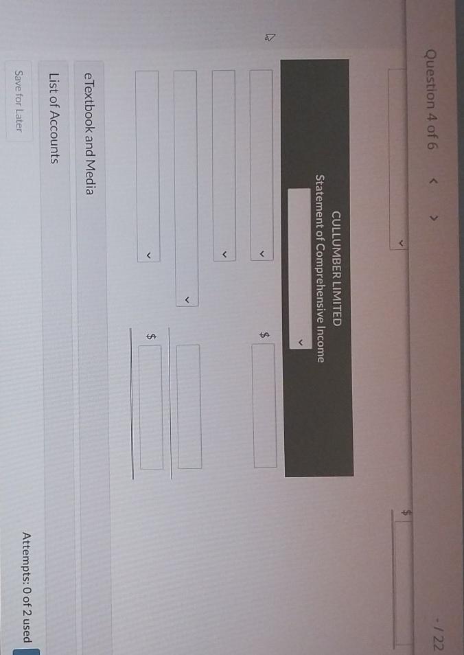 equity investments as other comprehensive income. Prepare a multi-step income statement and