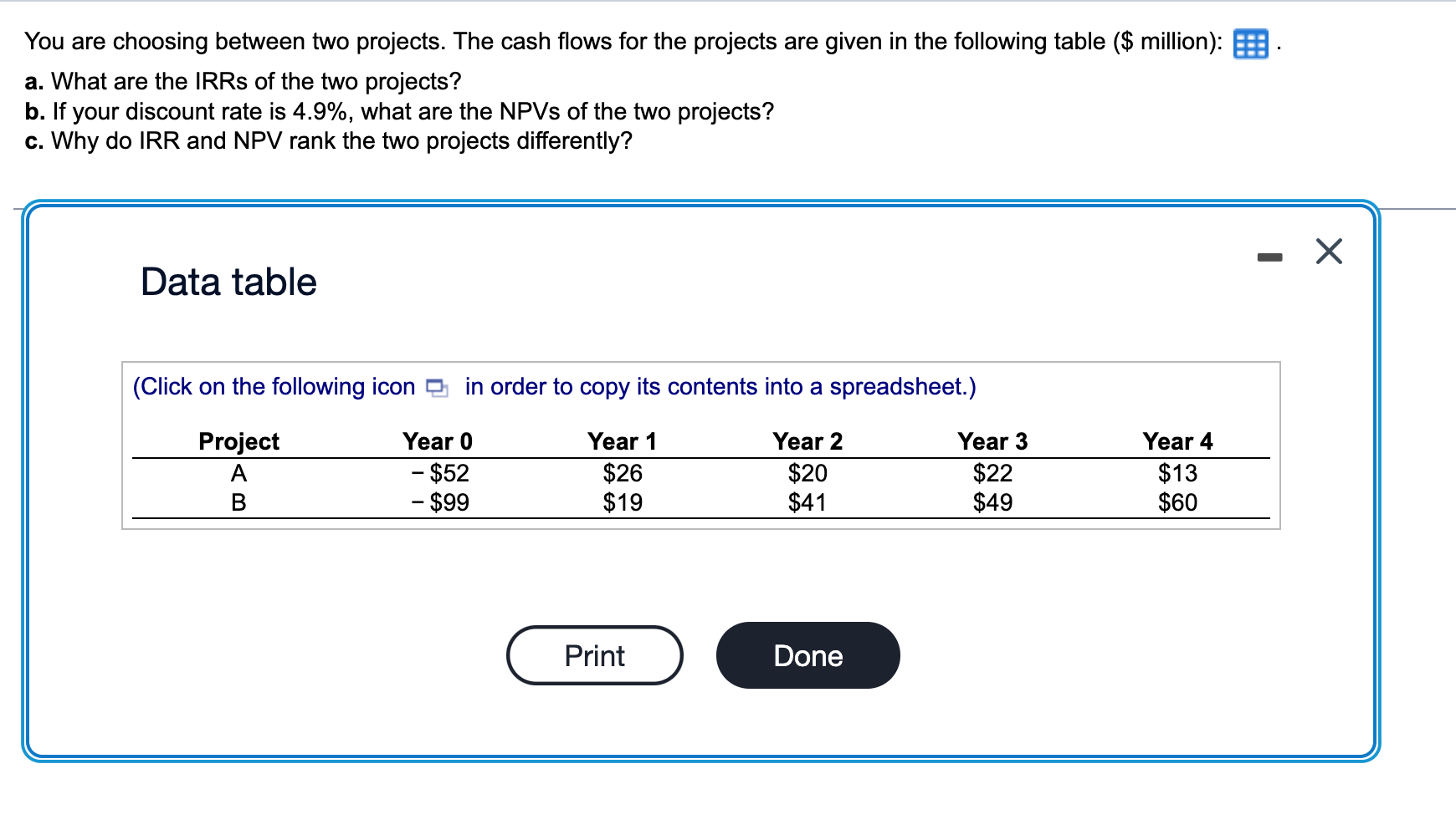  Please answer A-C.Please and thank you. You are choosing between two
