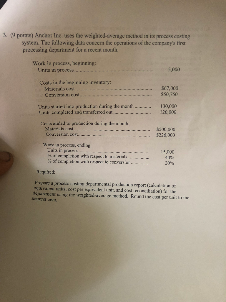 complete credit. You may write your answers on the test or attach