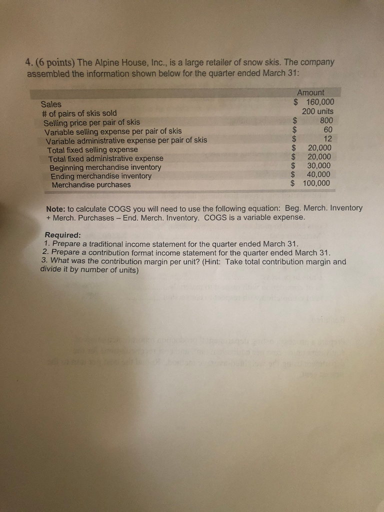 extra pages. Please be NEAT when writing your answers. I cannot grade