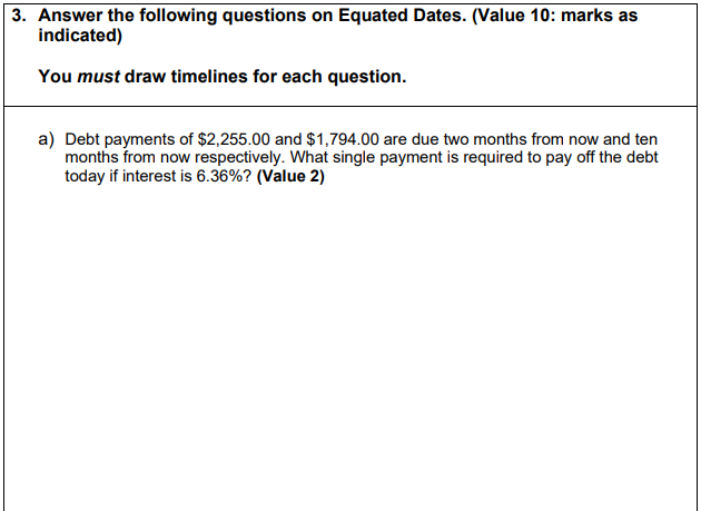 P(1 + rt) I= S-P 3. Answer the following questions on Equated