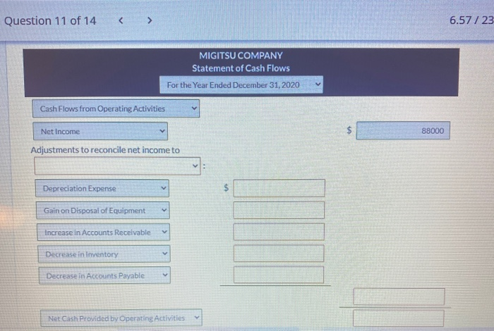 2020 Cash $73,000 Accounts receivable 86,000 Inventories 171,000 Land 73,000 Equipment 257,000