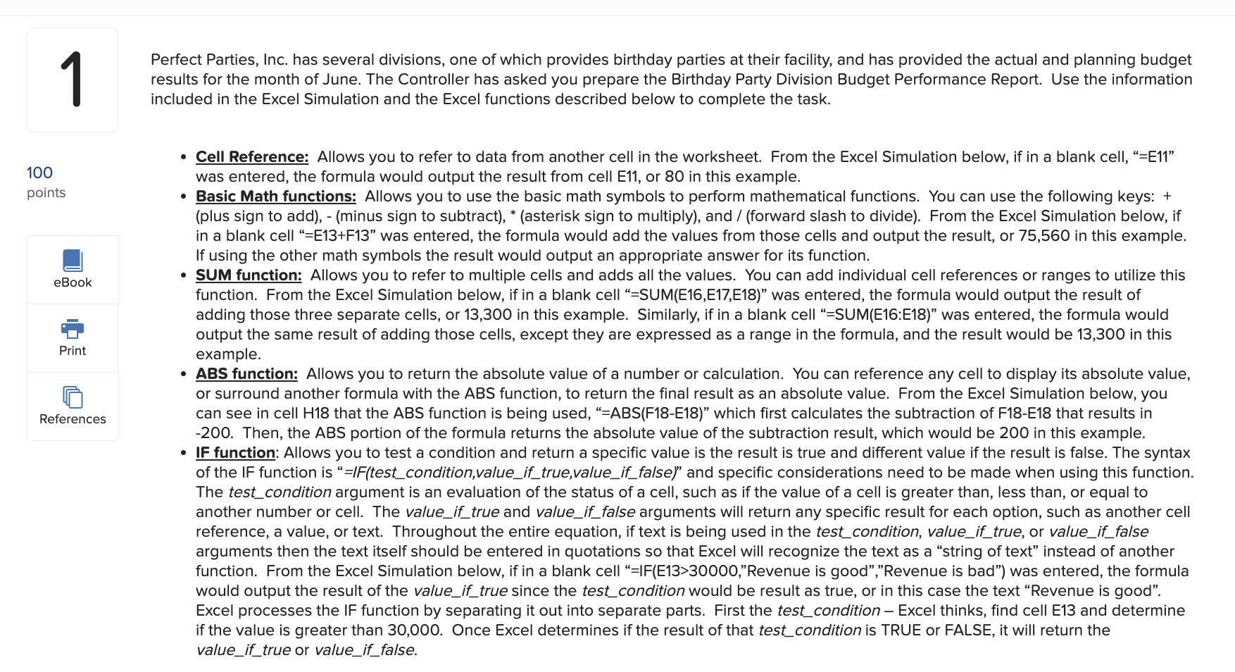 ac nocitive amounte If there is a variance varite an IF ctatemente