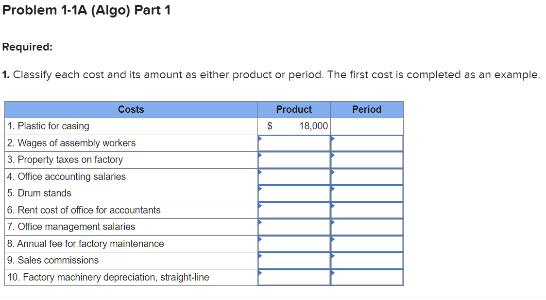 C2, P2 [The following information applies to the questions displayed below.] Listed