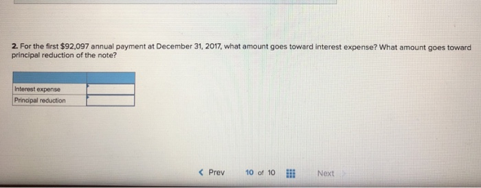 January 1, 201 MM Co. borrows $410, cash f o na bank