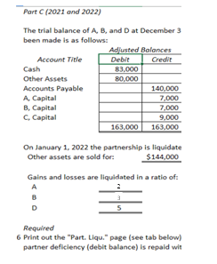 as accountant to prepare financial statements for the year ended December 31,