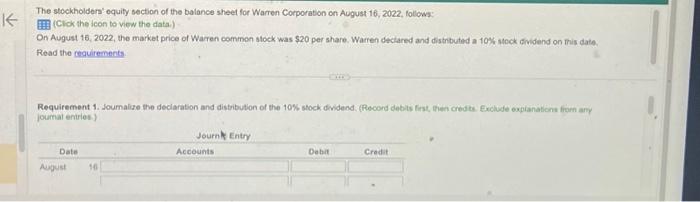  This all the information I have for this question. please take