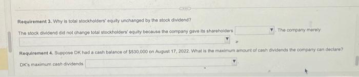 market price of Wayen common stock was $20 per share. Warren deciared