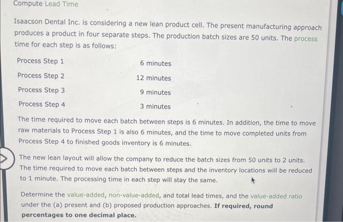 that holds a part. The average setup time has been 140 minutes,