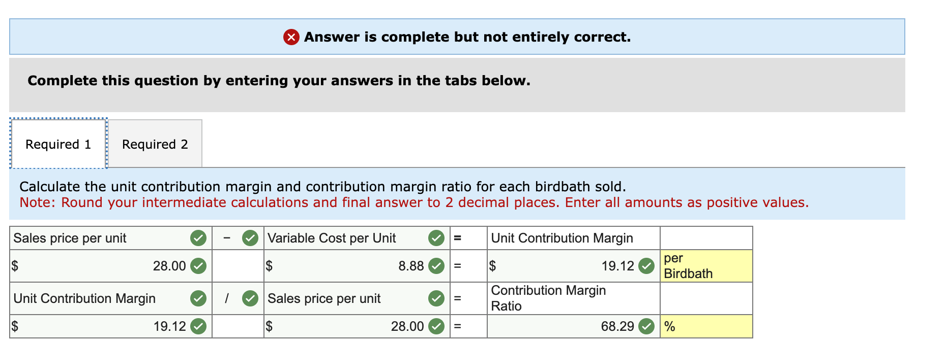 5-1, 5-5] [The following information applies to the questions displayed below.] Morning