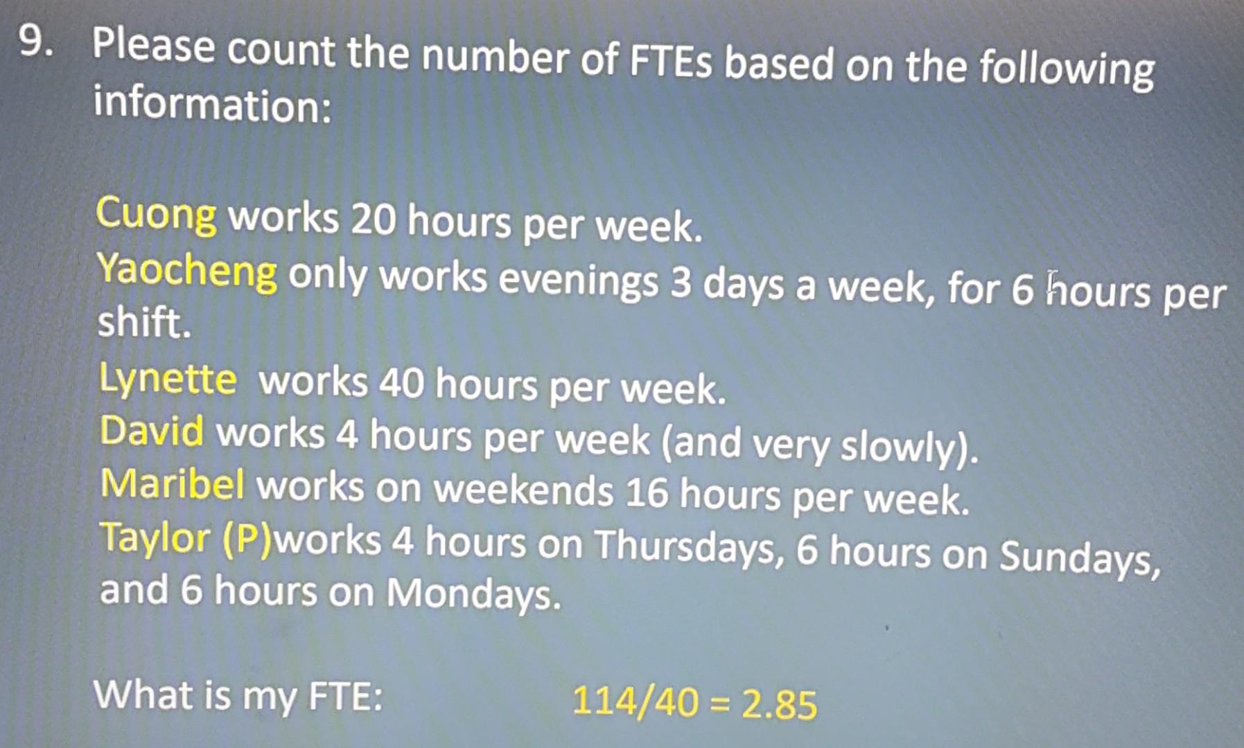  how to find this answer? 9. Please count the number of