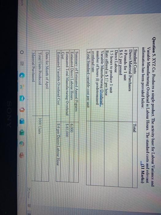 Styles s Editing Question 6. The following information has been provided to