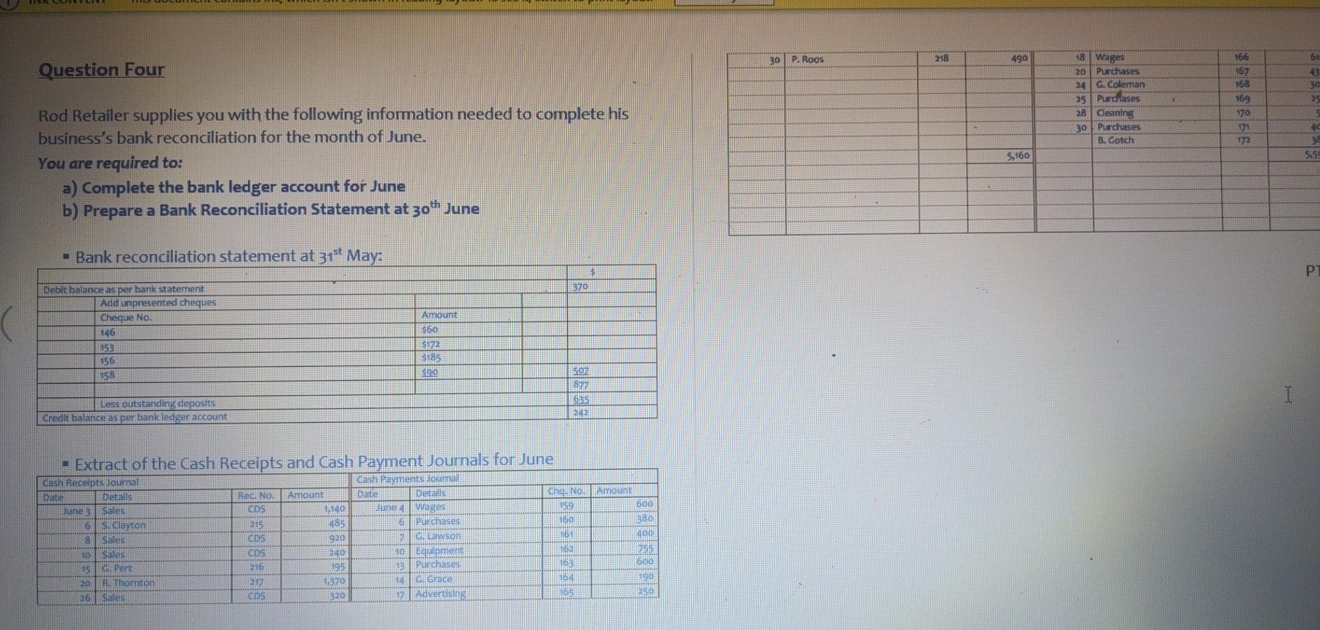 Old MathJax webview 30 P. Roos 218 490 61 Question Four G