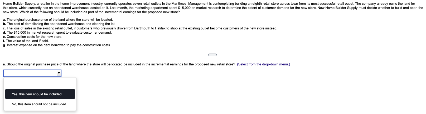 Please answer Question A, B, C, D, E, F and G with