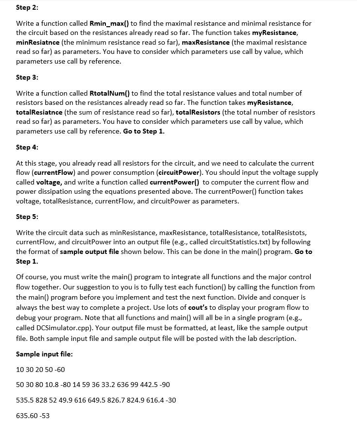 designed to practice more on functions and looping, and begin to practice