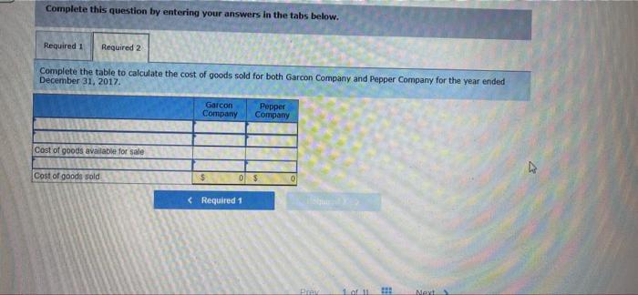 $ 12,100 $ 19,500 Beginning work in process inventory 15,400 23,250 Beginning