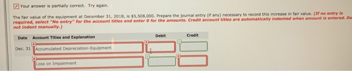 Cost Accumulated depreciation to date 1,080,000 Expected future net cash flows Fair