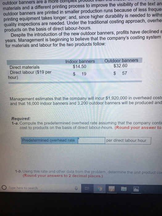 design and digital-printing services for in banners. The nylon banners, which come