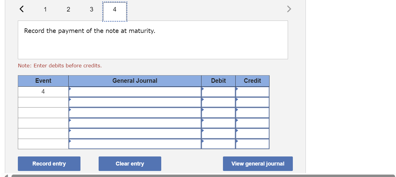 before credits. Prepare an amortization schedule for the three-year term of the