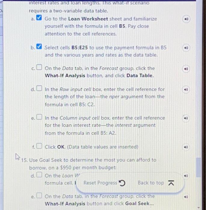 and E Resdy R Accessibility Investigate interest rates and oan lengths. Ihis