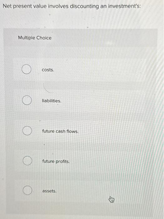 What is the net present value of a project with the following