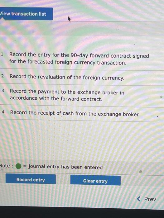 sold goods to a Canadian company for C$43,000, receivable on May 30.