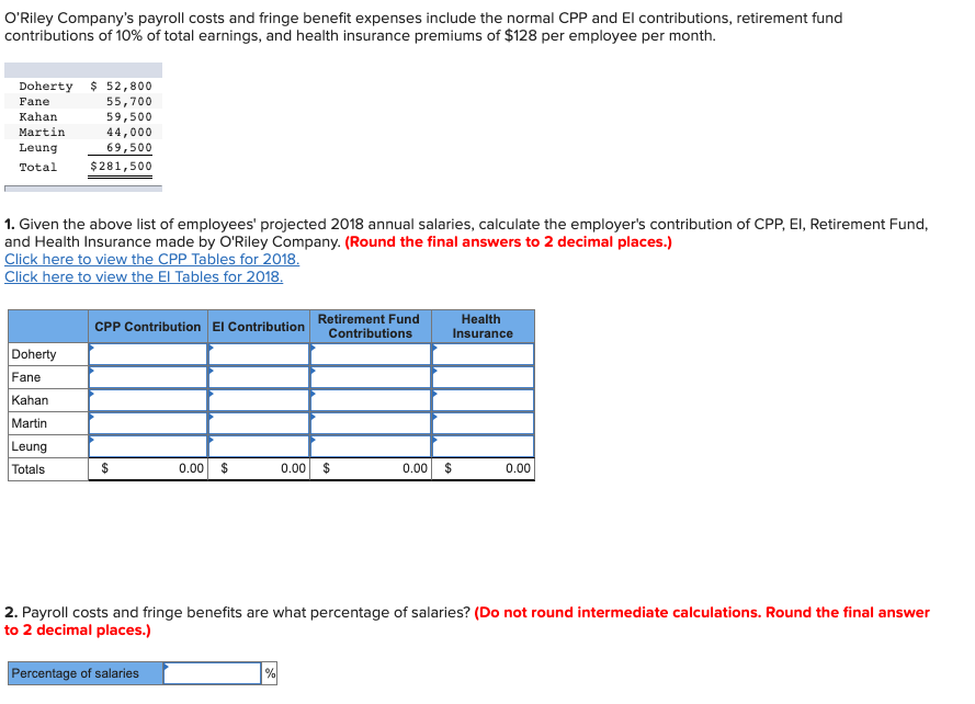  Please provided step by step solution to help understand, O'Riley Company's