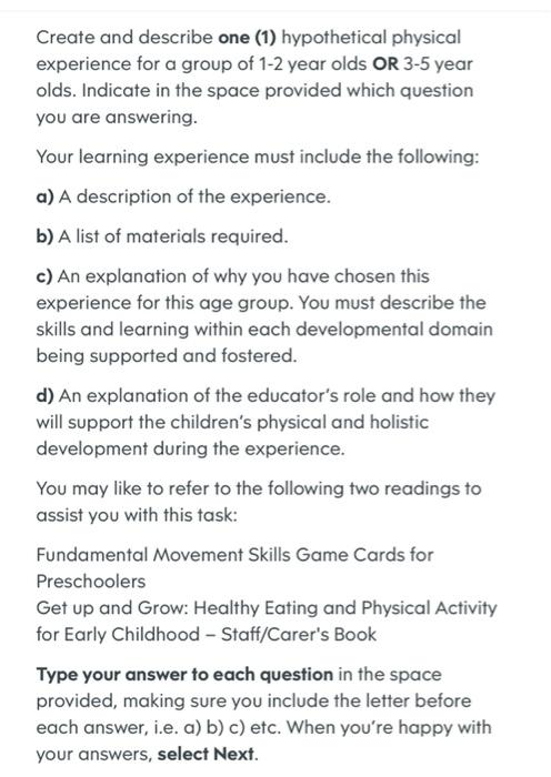 can someone help me with this question? 18 Create and describe one