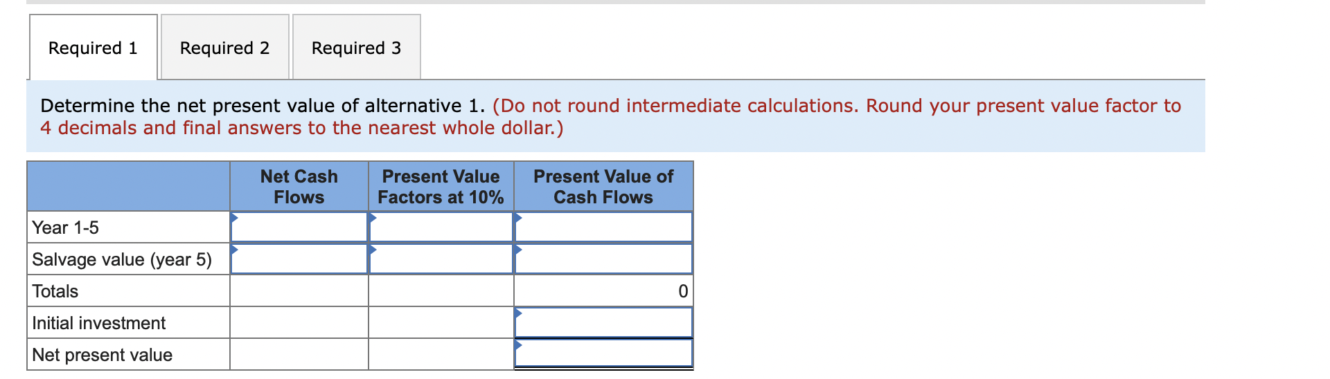 it with a new machine. Information about the two alternatives follows. Management